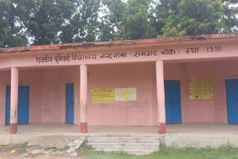 76 साल बाद भी स्कूल तक नहीं बनी पक्की सड़क, कीचड़ में चलकर पढ़ने को मजबूर  बच्चे