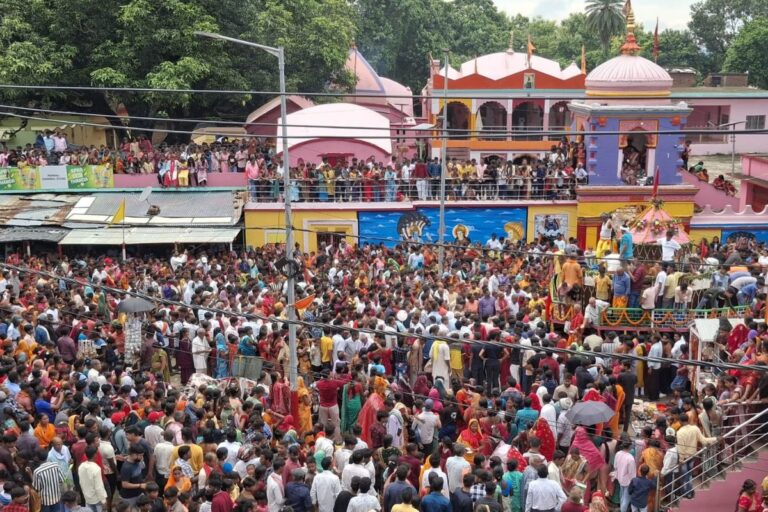 मुख्य चौक तक फिर पहुंचे भगवान मधुसूदन का रथ, बौंसी में पुरानी परंपरा बहाल करने की उठी मांग