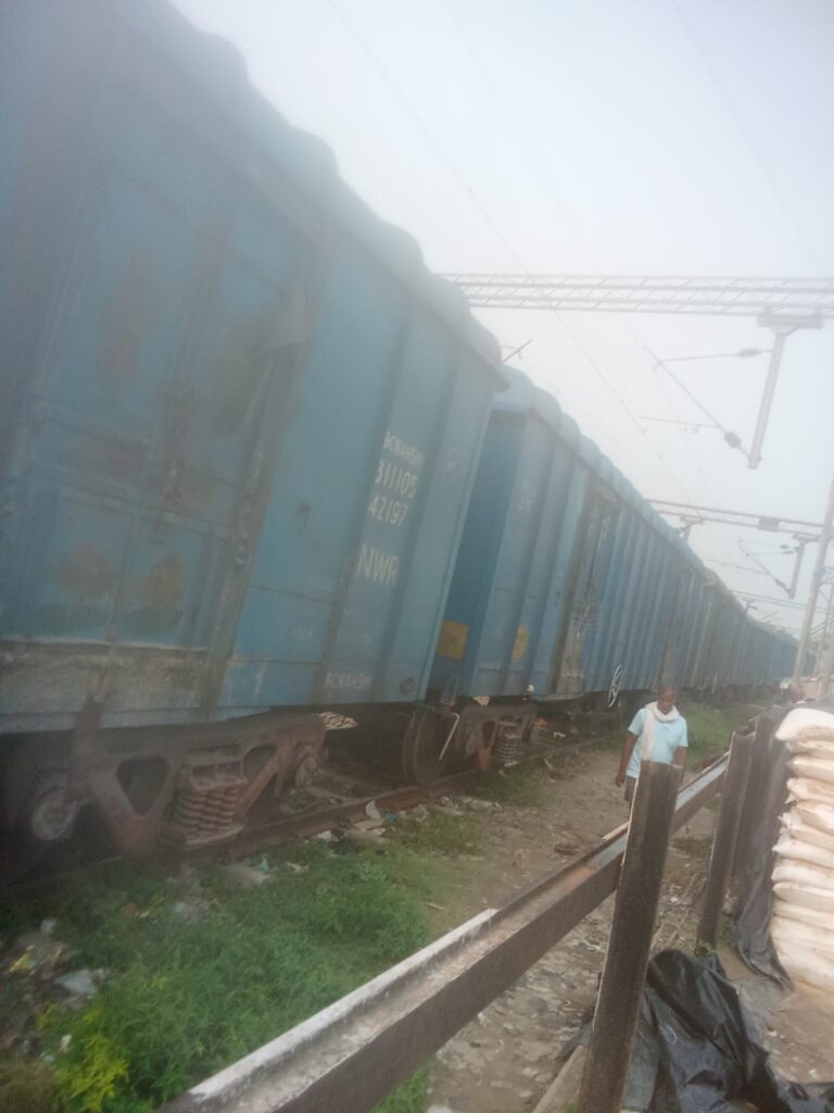 भीरखी ढाला के पास बड़ा रेल हादसा टला