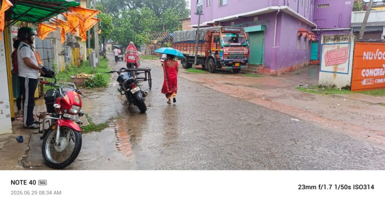 कटिहार में सुबह की बारिश से मौसम हुआ सुहाना, गर्मी से मिली राहत