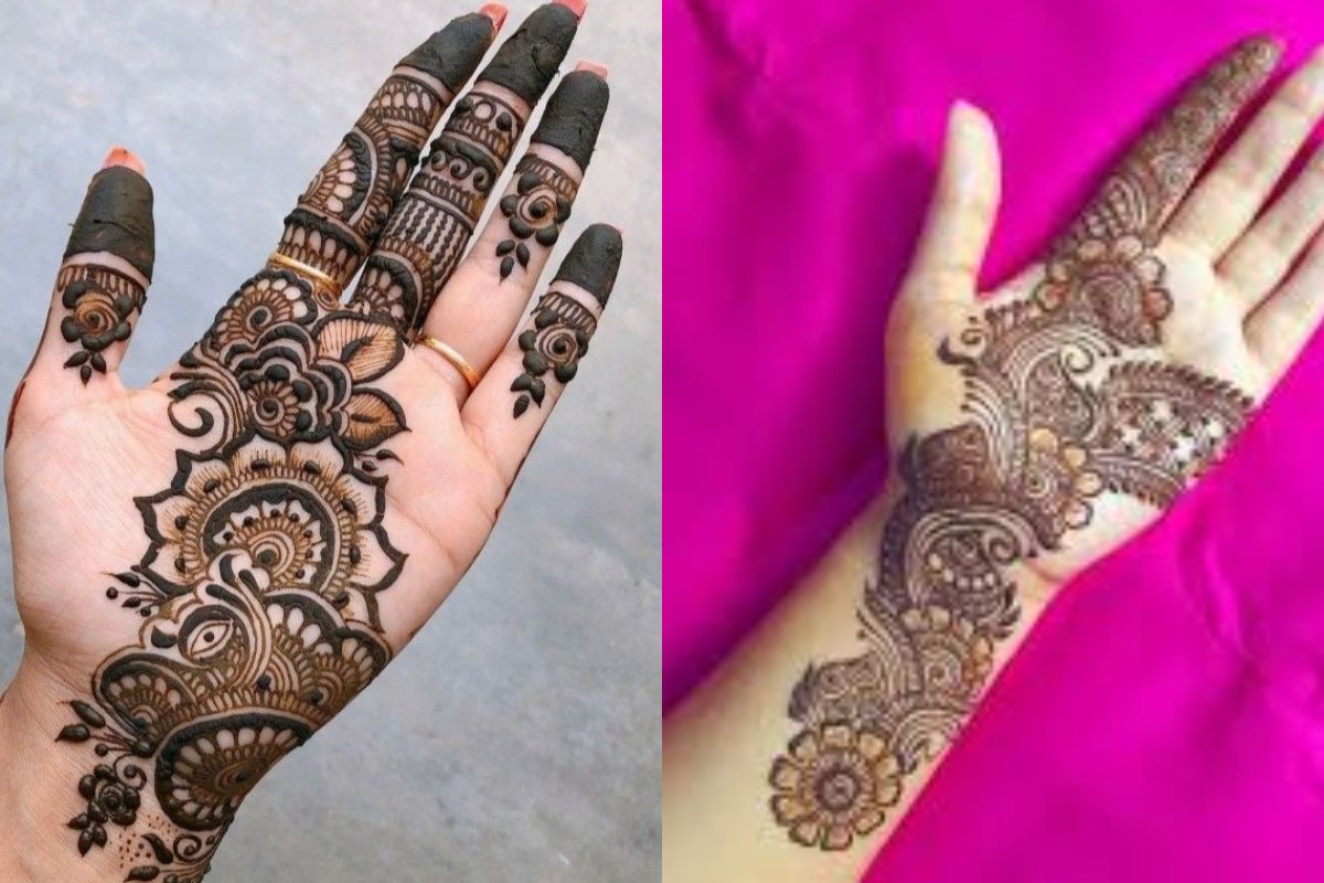 फ्रंट हैंड के लिए बेस्ट हैं ये सिंपल मेहंदी डिजाइन्स, मिनटों में मिलेगा खूबसूरत लुक 3 Arabic Mehndi