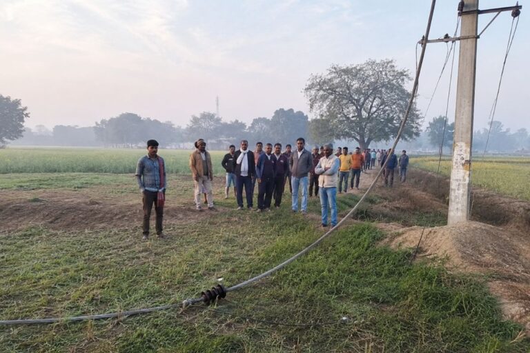 औरंगाबाद : 11 हजार वोल्ट तार की चपेट में आने से व्यक्ति की मौत, परिजनों में मचा कोहराम
