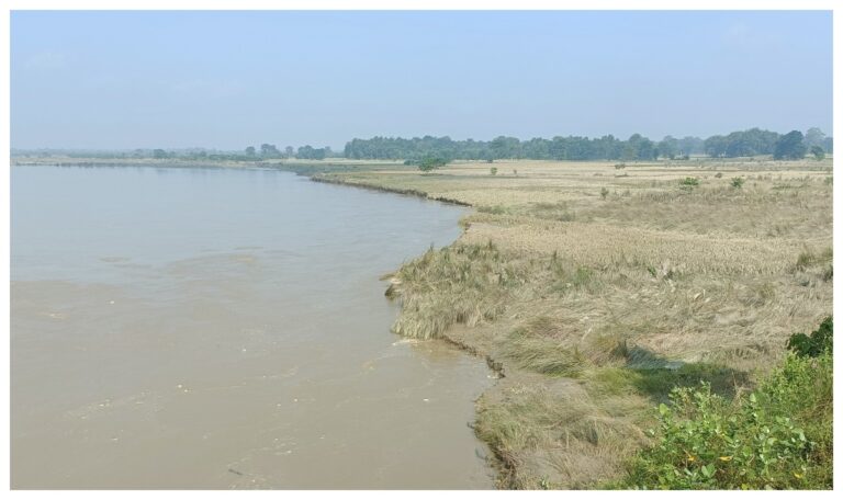 शिवहर: सुगिया से ललुआ तक बागमती की पुरानी धारा की उड़ाही शुरू, पुलिस छावनी में बदला इलाका