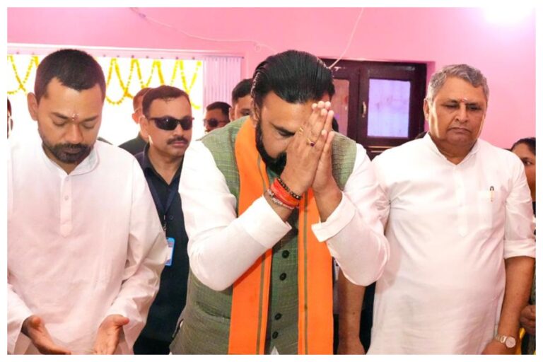 चकोटी मठ में प्राण प्रतिष्ठा महोत्सव और विष्णु महायज्ञ में शामिल हुए मुख्यमंत्री सम्राट चौधरी, ’24 अवतार धाम’ का लोकार्पण