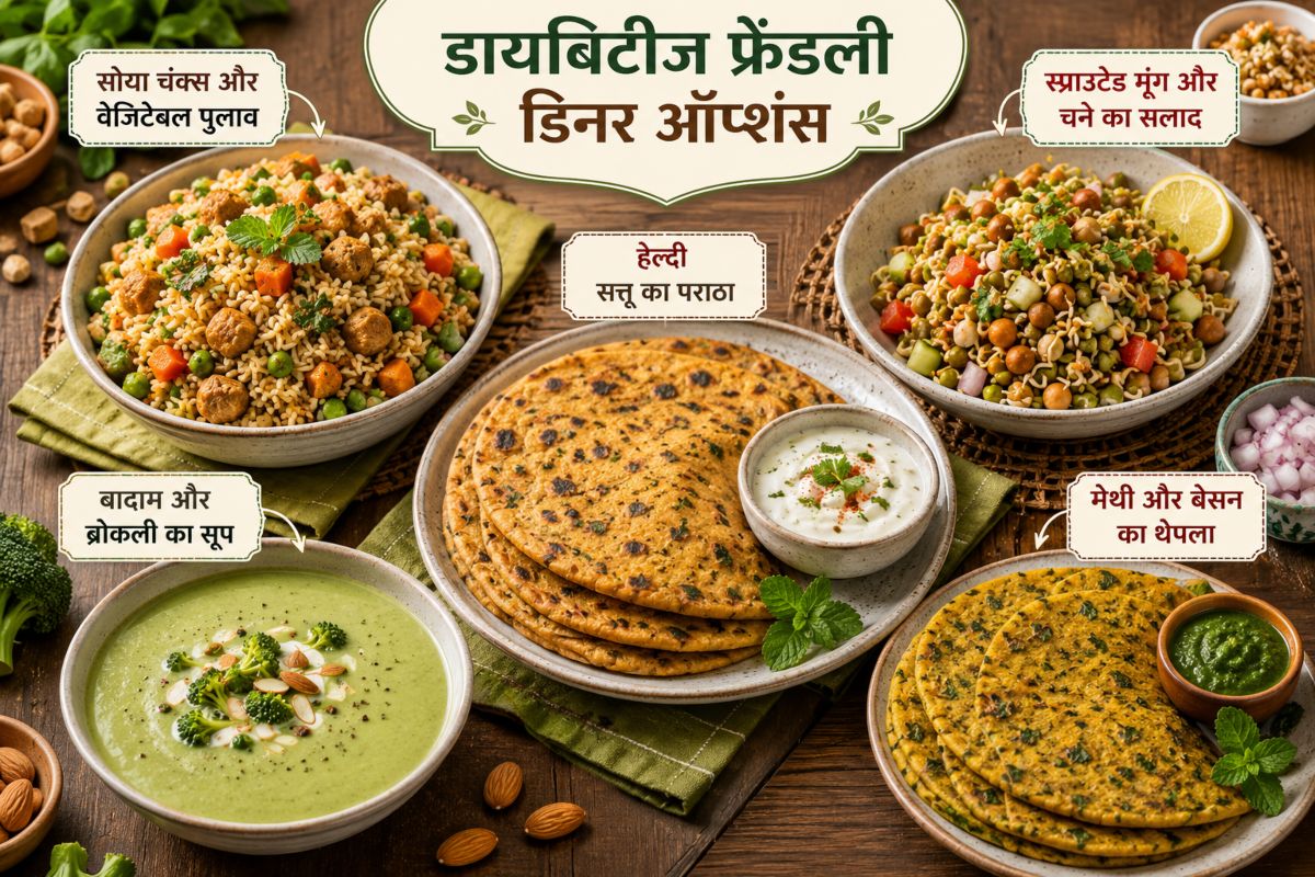Dinner For Diabetes Patients