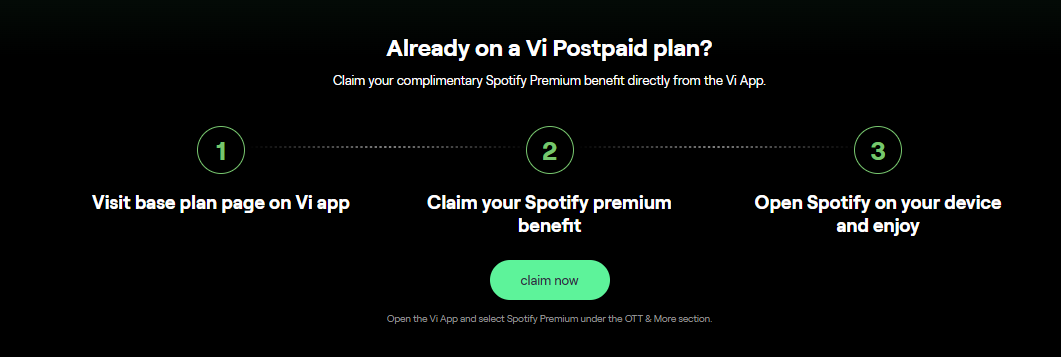 पोस्टपेड यूजर्स को Vi दे रहा 3 महीने तक फ्री Spotify Premium, जानिए कैसे उठाएं फायदा 2 ऑफर को एक्टिवेट करने का तरीका