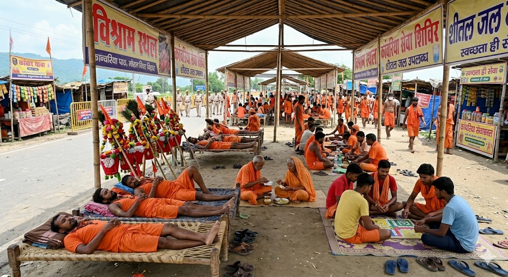 सावन 2026: बाबा गरीबनाथ धाम आने वाले कांवरियों के लिए तैयार हो रहा रूट, यहां ठहरेंगे श्रद्धालु 4 Image 719