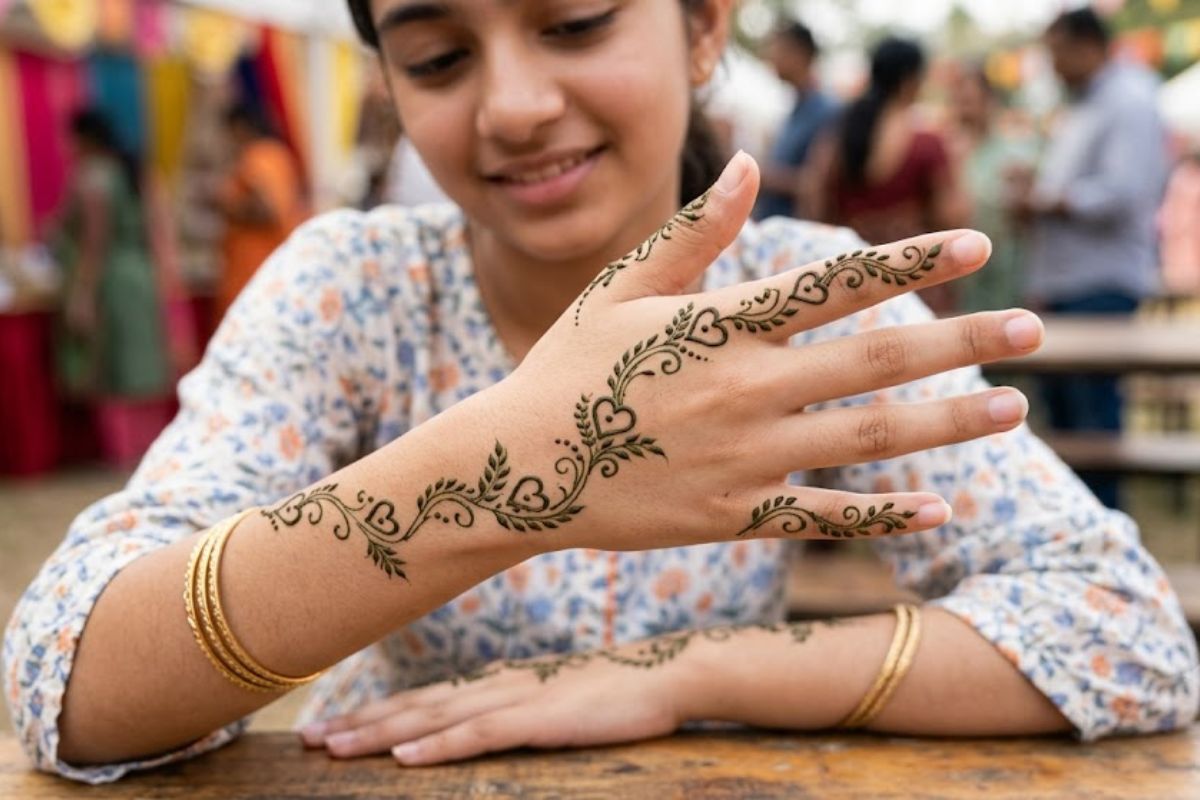 फ्रंट हैंड के लिए बेस्ट हैं ये सिंपल मेहंदी डिजाइन्स, मिनटों में मिलेगा खूबसूरत लुक 6 Mehndi 1