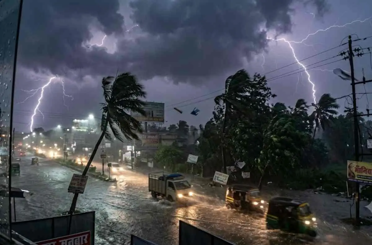 Bihar Weather Late Night Update: देर रात आई IMD की चेतावनी, इन जिलों में  मूसलाधार बारिश, 60 KM/h की स्पीड से चलेगी आंधी