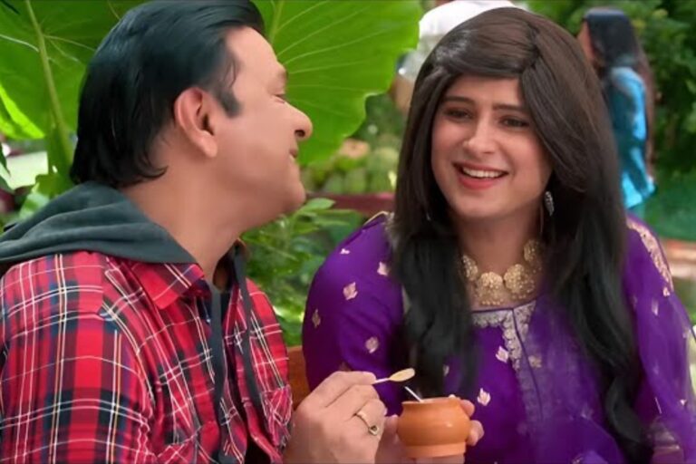 TMKOC: बाघा की नई गर्लफ्रेंड देख शॉक्ड हुई बावरी, रोते हुए किया ये, देखें वीडियो