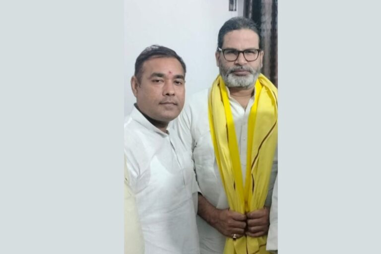 नितिन नवीन के गढ़ में प्रशांत किशोर BJP को देंगे सीधी चुनौती: बक्सर जिला अध्यक्ष ने दी बधाई, बोले- बांकीपुर से शुरू होगी नई राजनीति