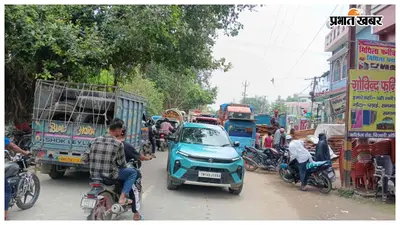 बिरौल में आधे घंटे तक जाम में फंसे लोग, पुलिस ने कड़ी मशक्कत के बाद खुलवाया रास्ता