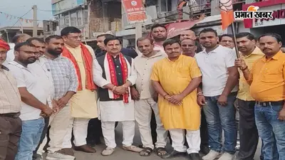 केंद्रीय मंत्री तोखन साहू बलबल पहुंचे, मां बागेश्वरी मंदिर में की पूजा-अर्चना