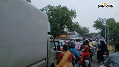 हजारीबाग : बड़कागांव में कोयला लदे हाइवा की चपेट में युवक की मौत, मुआवजे की मांग पर सड़क जाम