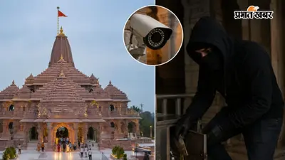 राम मंदिर दान चोरी की परतें CCTV ने खोली, 40 दिन में 70 बार निकाली गई रकम