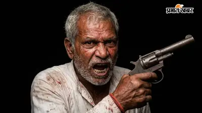 जमीन बंटवारे के विवाद में सनसनीखेज वारदात, पत्नी की हत्या के बाद बेटे-पुलिस पर ताना तमंचा, खुद को भी गोली मारने का प्रयास
