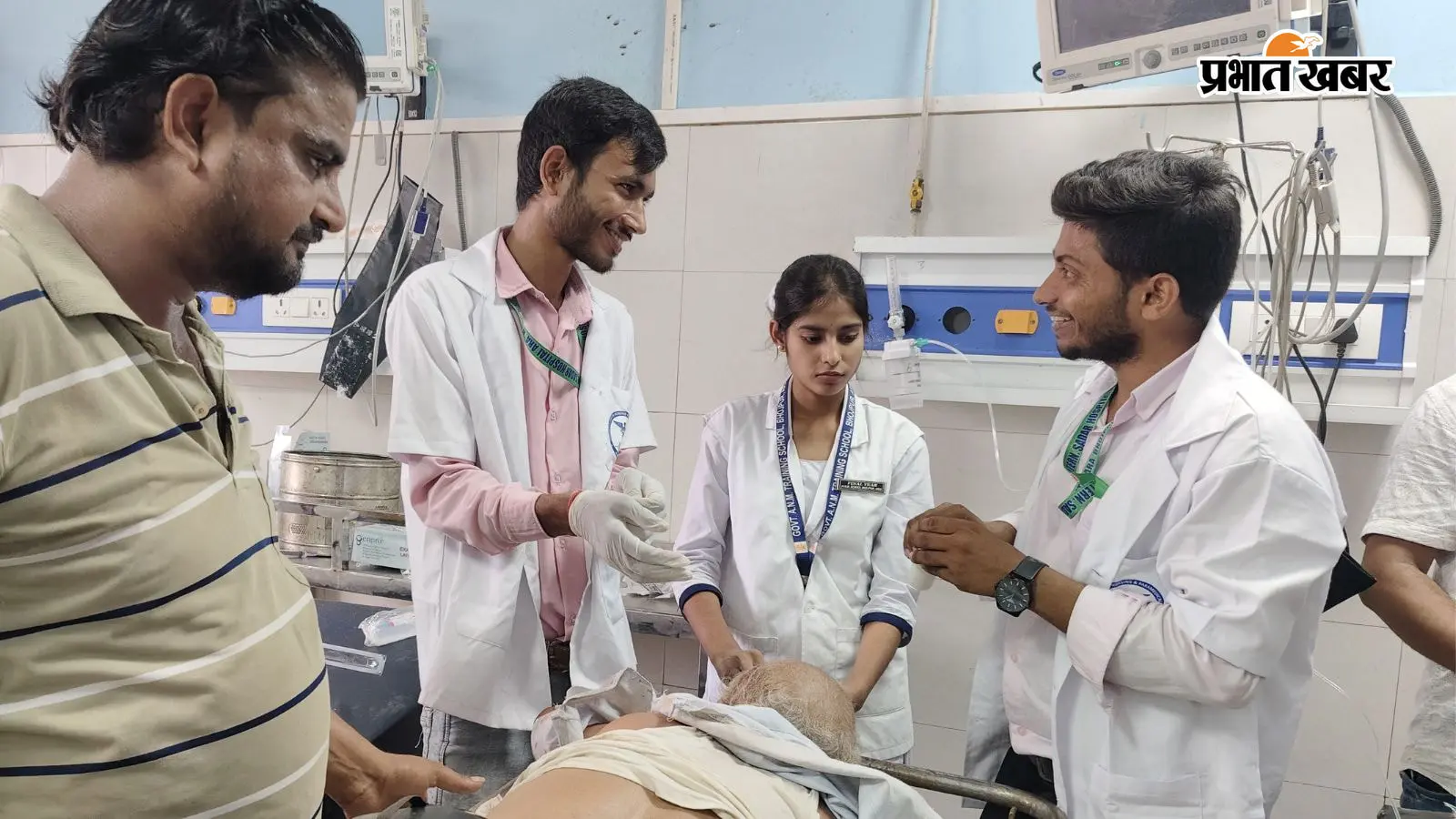 आरा : ऑटो-बाइक की जोरदार टक्कर में पांच जख्मी, एक की हालत गंभीर, पटना रेफर