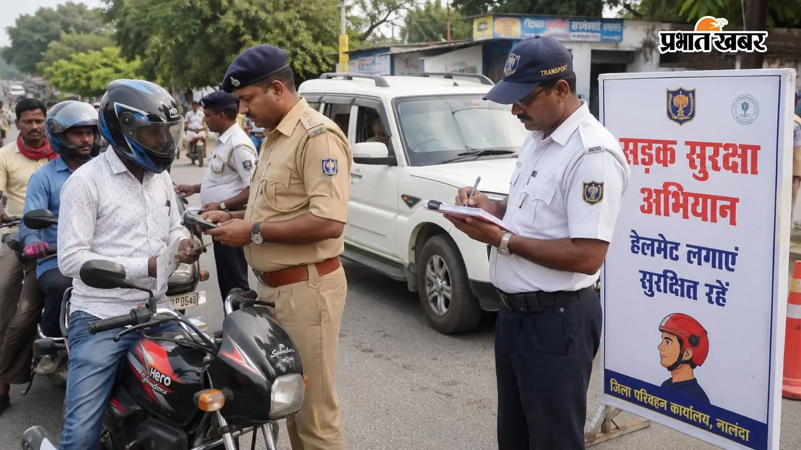 नालंदा में हेलमेट और स्पीड चेकिंग अभियान होगा तेज, डीएम उदिता सिंह ने दिए निर्देश