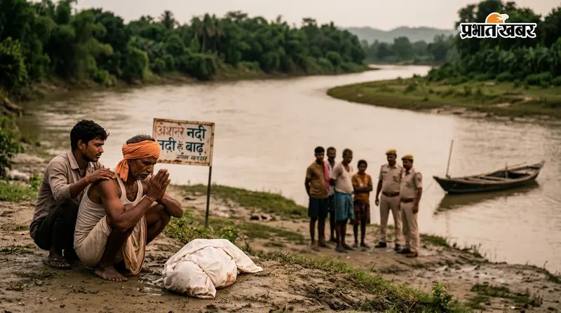नदी के पानी में डूबने से किशोर की मौत