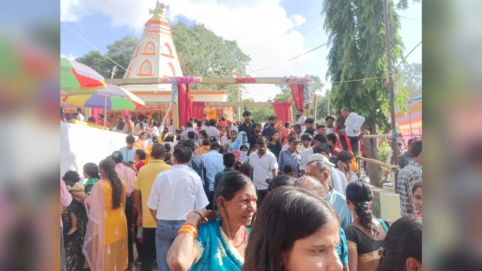 सिलवार रथ मेला में उमड़े श्रद्धालु, रशियन डांस का भी है इंतजाम