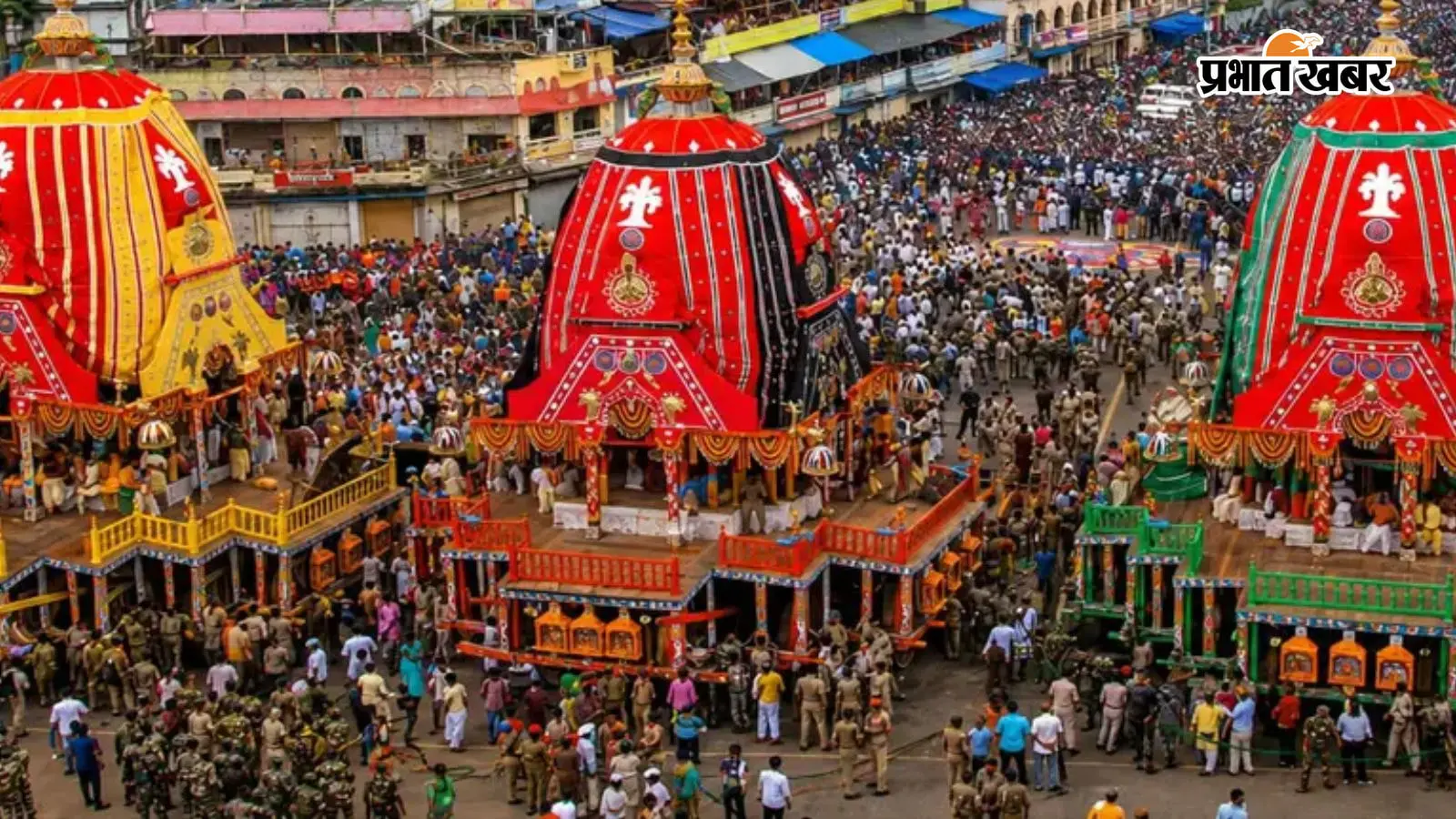 आरा में जय जगन्नाथ के जयघोष के बीच निकली भव्य रथयात्रा, बड़ी मठिया मंदिर में उमड़ा आस्था का सैलाब
