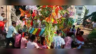 जय जगन्नाथ के उद्घोष से भक्तिमय हुआ बाजार