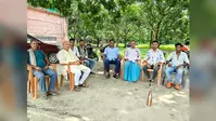 भरगामा के आदर्श मध्य विद्यालय में चारदीवारी नहीं होने से सुरक्षा भगवान भरोसे