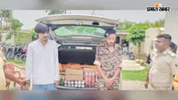 गया जी में पुलिस की वर्दी पहनकर कर रहा था शराब तस्करी, 258 लीटर शराब के साथ दो गिरफ्तार