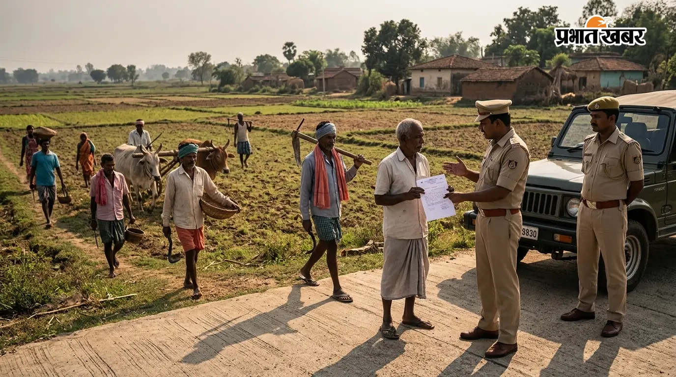 SDM का निर्देश: नोटिस से नहीं रोक सकती पुलिस जमीन SDM का निर्देश: नोटिस से नहीं रोक सकती पुलिस जमीन