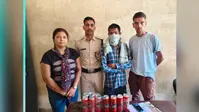 कटिहार में ड्रोन की मदद से छापेमारी, महिला समेत 7 तस्कर 51.88 लीटर शराब के साथ गिरफ्तार