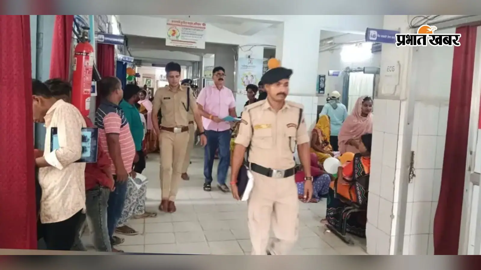DSP ने घटनास्थल का किया निरीक्षण DSP ने घटनास्थल का किया निरीक्षण