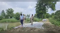मूसलाधार बारिश में 10 फीट से ज्यादा टूट गया था नहर का तटबंध, अब मरम्मत पूरी; धान के किसानों को राहत