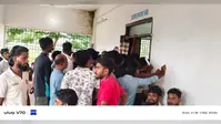 ड्राइविंग लाइसेंस बनवाने को लेकर लगा शिविर, उमड़ी भीड़