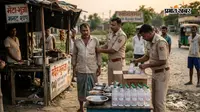 मीट-भुजा बेचने की आड़ में रखी थी नेपाली शराब, पुलिस ने 18 बोतल के साथ दुकानदार को पकड़ा