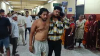 उत्तर बिहार के सबसे बड़े अस्पताल की बदहाल व्यवस्था, घायल युवक को पैदल कराना पड़ा इलाज