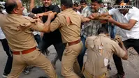 कानपुर में खाकी पर हमला: चौबेपुर में PRB टीम को घेरा, सिपाहियों की वर्दी फाड़ी, सरकारी गाड़ी में तोड़फोड़