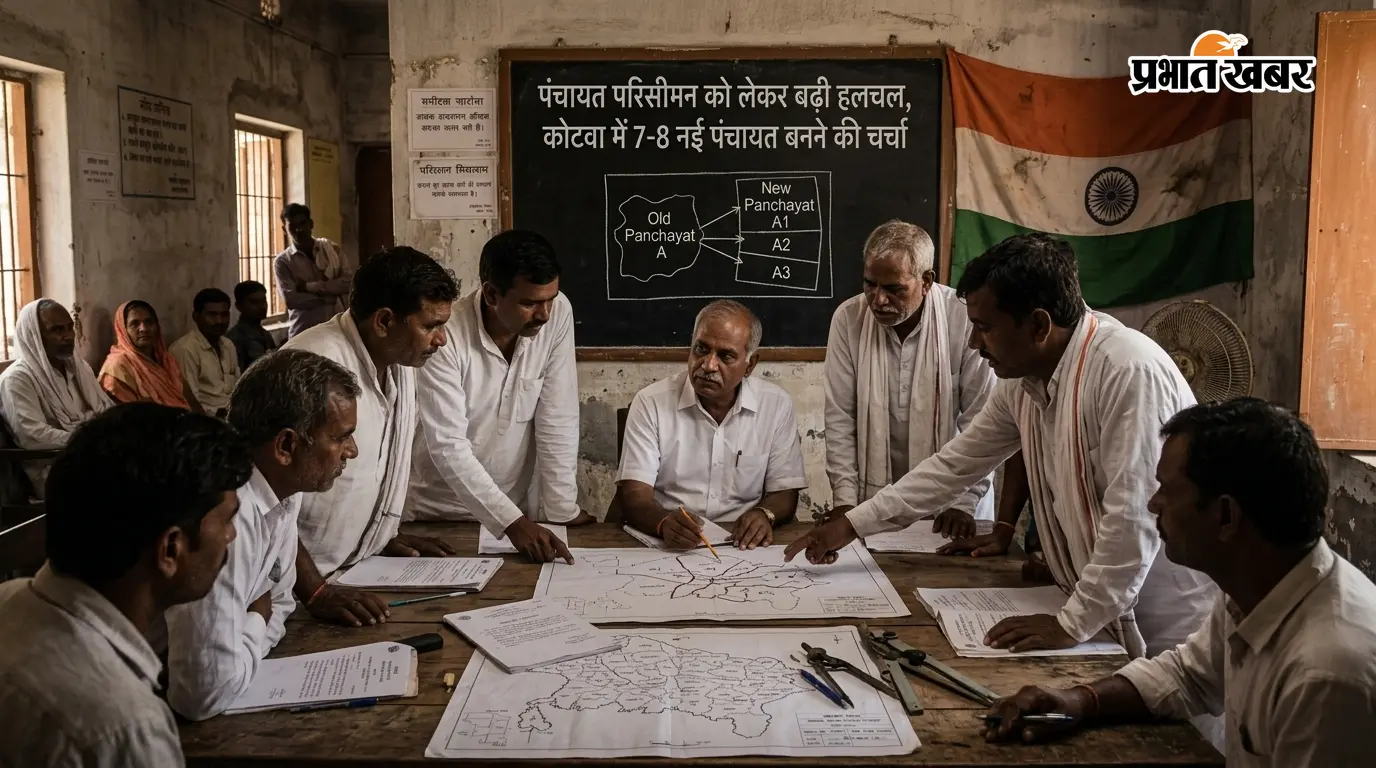 कोटवा में 7-8 नई पंचायतें? परिसीमन पर तेज हुई चर्चा. कोटवा में 7-8 नई पंचायतें? परिसीमन पर तेज हुई चर्चा.