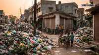चनपटिया में सफाईकर्मियों की हड़ताल, शहर में लगा कचरे का अंबार