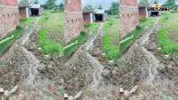 बरसात में कीचड़ और पानी से भरा गांव का रास्ता, खाट पर अस्पताल पहुंचती हैं गर्भवती महिलाएं