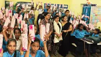 मुजफ्फरपुर के सरकारी स्कूल में रोटरी क्लब की पहल, छात्राओं के लिए स्थापित किया 'पैड बैंक