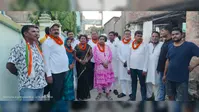 नगर परिषद के वार्ड-19 में 19.86 लाख की लागत से सड़क व नाला निर्माण योजना का नगर सभापति ने किया शिलान्यास