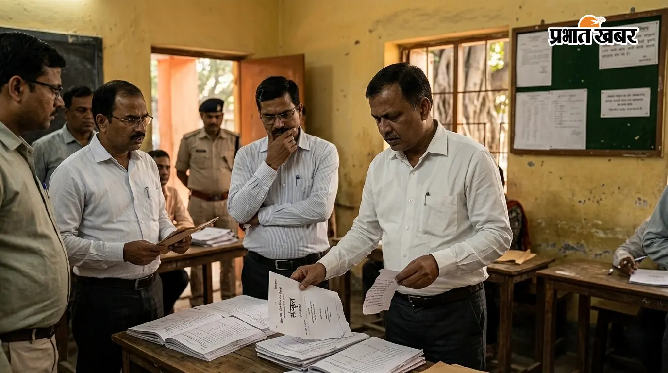 मोतिहारी: फटी कॉपियां, दो केंद्राधीक्षकों से डीईओ ने... मोतिहारी: फटी कॉपियां, दो केंद्राधीक्षकों से डीईओ ने...