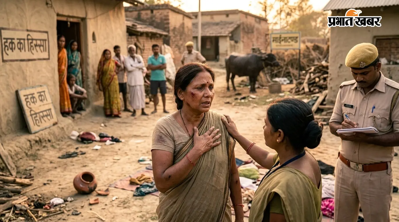 पेज03 :हक हिस्सा मांगने पर महिला से मारपीट का आरोप, छह पर प्राथमिकी दर्ज पेज03 :हक हिस्सा मांगने पर महिला से मारपीट का आरोप, छह पर प्राथमिकी दर्ज
