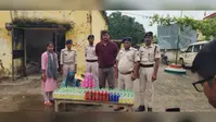 180 पीस शराब और बीयर के साथ दो महिलाएं पकड़ी गईं, उत्पाद विभाग की बड़ी कार्रवाई