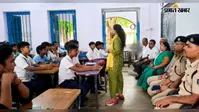 गांधी इंटर विद्यालय में साइबर सुरक्षा और मानव तस्करी पर जागरूकता कार्यक्रम, विद्यार्थियों को दिए सुरक्षा के गुर