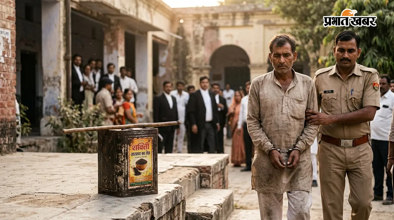 सरसों तेल चोरी: 3 महीने जेल की सजा, पुलिस की त्वरित कार्रवाई सरसों तेल चोरी: 3 महीने जेल की सजा, पुलिस की त्वरित कार्रवाई