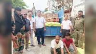 हाजीपुर में 1455 लीटर बीयर बरामद, पिकअप वैन जब्त, दो तस्कर गिरफ्तार