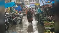 हल्की बारिश में डूबा सीवान शहर, जलजमाव ने खोली नगर परिषद की तैयारियों की पोल