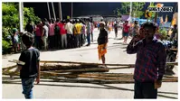 धबौलिया पुल पर खड़े ट्रक से टकराई बुलेट, आर्मी जवान समेत तीन युवकों की मौत