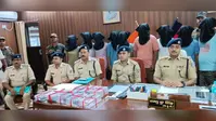 कैशबैक का फर्जी संदेश भेजकर लोगों से ठगी करनेवाले नौ साइबर ठग गिरफ्तार